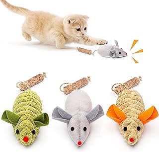 Imagen de Juguetes ratones interactivos para gato de la empresa Potaroma Pets.