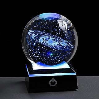 Imagen de Bola Cristal Sistema Solar 3D de la empresa Qianwei Crystal.