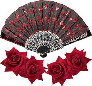 Imagen de Accesorios Flamenco Rosa Abanico de la empresa Rumikio.