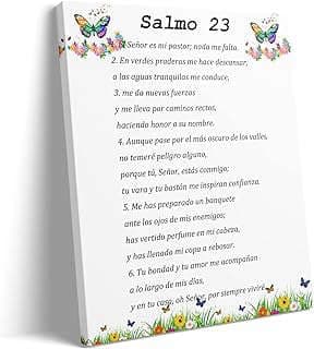 Imagen de Cuadro Salmo 23 Español de la empresa Sivion.