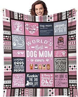 Imagen de Manta "Dog Mom" 50"x60" de la empresa standhustle.