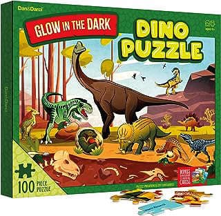 Imagen de Puzzle Dinosaurio Brillante Infantil de la empresa Surreal Brands.