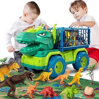 Imagen de Camión transportador dinosaurios juguete de la empresa Temitoys.