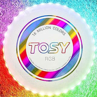 Imagen de Disco volador LED recargable de la empresa TOSY Store.