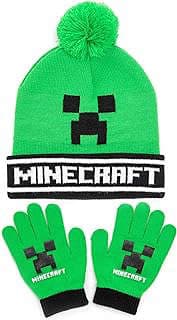 Imagen de Set gorro y guantes Minecraft de la empresa Vanilla Underground Store.
