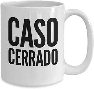 Imagen de Taza Café "Caso Cerrado" de la empresa vietlamstore.