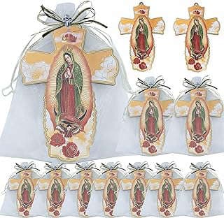 Imagen de Crucifijo Virgen de Guadalupe de la empresa West East Imports.