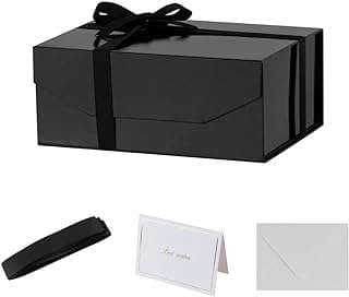 Imagen de Caja de regalo negra de la empresa WX & REAL.