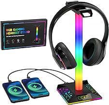 Imagen de Soporte Auriculares Gaming RGB de la empresa XYJUS.