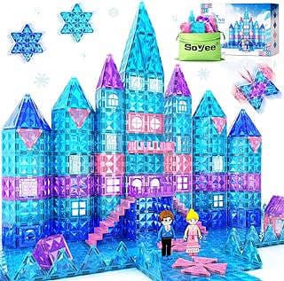 Imagen de Bloques magnéticos castillo princesa de la empresa YXIN Direct.