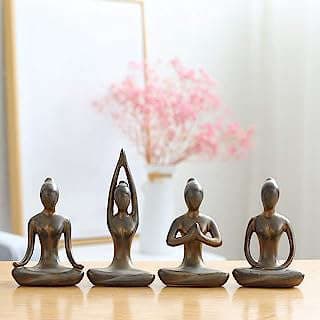 Imagen de Figuras Cerámica Yoga Decorativas de la empresa ZAISHI.