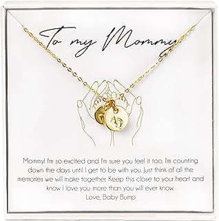 Imagen de Collar dorado para embarazadas de la empresa Zicoto US.