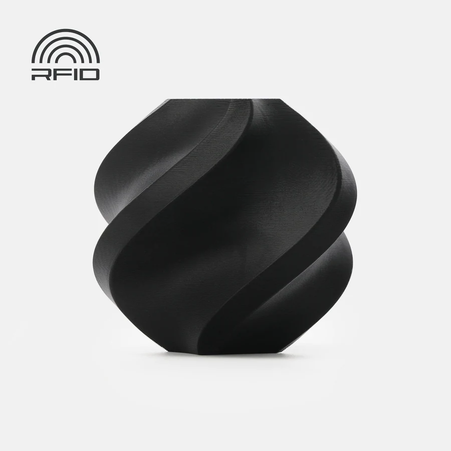 Bambu PETG HF with Spool, Black, 1 kg product image
