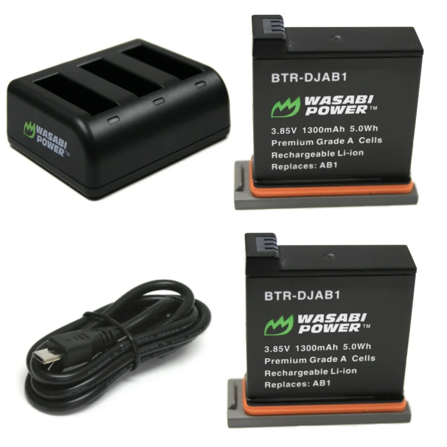 Wasabi Power AB1 Two-Battery and Triple-Charger Kit product image