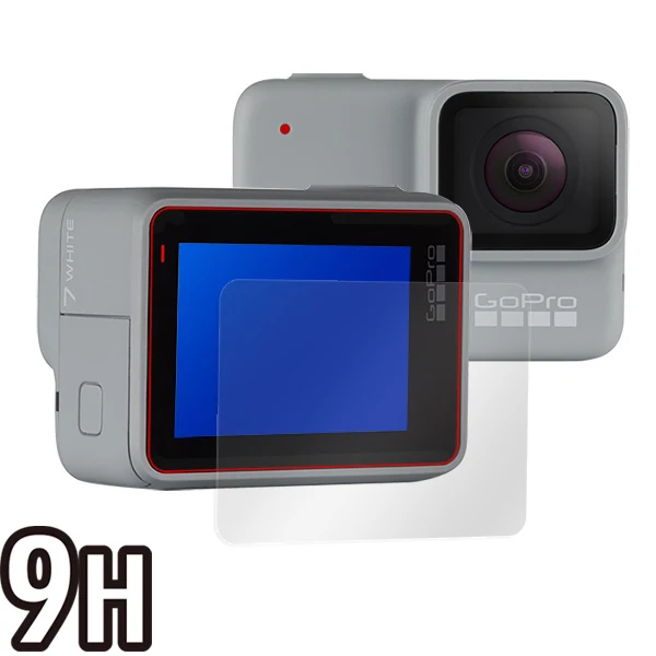 Miyavix Overlay 9H Brilliant for HERO7 Silver product image
